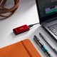 Kingston Technology 2TB SSD esterno XS1000 USB 3.2 Gen 2, Rosso 9