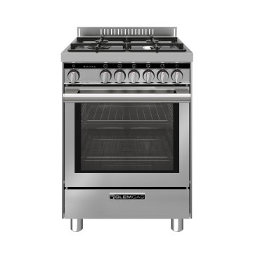 Glem Gas ST664VI cucina Elettrico/Gas Acciaio inox A