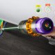 Dyson V15 Detect Absolute Aspirapolvere a bastone 2 in 1 Batteria Secco Senza sacchetto 660 W Nichel, Giallo 3