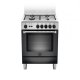 Bertazzoni La Germania Americana AMN664GNEV cucina Gas Nero A+ 2