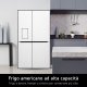 LG GSLE81PYBC Frigorifero Side-by-Side, Classe C, 628L, Wi-Fi, Dispenser senza allaccio, Total No Frost, Prime Silver 4