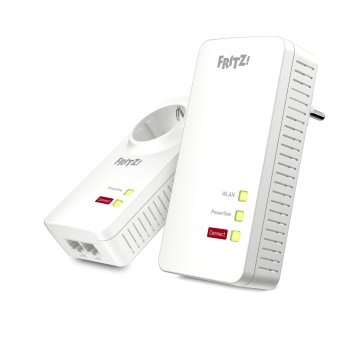 FRITZ!Powerline 1260 WLAN Set 1200 Mbit/s Collegamento ethernet LAN Wi-Fi Bianco 2 pz