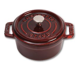 STAUB   Cocotte 10 cm Granata in Ghisa