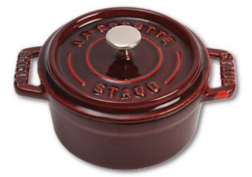 STAUB   Cocotte 10 cm Granata in Ghisa