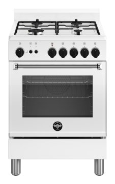 Bertazzoni La Germania Americana AMN664GBV/24 cucina Elettrico Gas Bianco