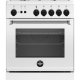 Bertazzoni La Germania Americana AMN664GBV/24 cucina Elettrico Gas Bianco 2