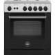 Bertazzoni La Germania Americana AMN664GNEV/24 cucina Elettrico Gas Nero 2