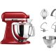 KitchenAid Artisan 5KSM175PS robot da cucina 300 W 4,8 L Rosso 3