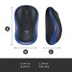 Logitech M185 Mouse Wireless, 2,4 GHz con Mini Ricevitore USB, Durata Batteria di 12 Mesi, Tracciamento Ottico 1000 DPI, Ambidestro, Compatibile con PC, Mac, Laptop 10