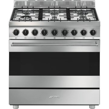 Smeg Master B91GMX2 cucina Elettrico Gas Acciaio inox