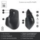 Logitech MX Master 3S mouse Ufficio Mano destra RF senza fili + Bluetooth Laser 8000 DPI 19