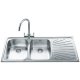 Smeg SP116D lavello Lavello ad incasso Rettangolare Acciaio inox 3