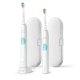 Philips Sonicare 4300 series ProtectiveClean Spazzolini Elettrici Sonici, con custodia da viaggio, confezione da 2 Spazzolini Bianchi HX6807/35 2