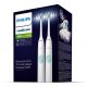 Philips Sonicare 4300 series ProtectiveClean Spazzolini Elettrici Sonici, con custodia da viaggio, confezione da 2 Spazzolini Bianchi HX6807/35 7