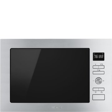 Smeg FMI425X forno a microonde Acciaio inox Microonde con grill Da incasso 25 L 900 W