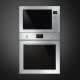 Smeg FMI425X forno a microonde Acciaio inox Microonde con grill Da incasso 25 L 900 W 3