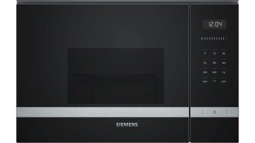 Siemens iQ500 BE525LMS0 forno a microonde Nero, Acciaio inox Microonde combinato Da incasso 20 L 800 W