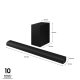 Samsung Soundbar HW-B750D/ZF Serie B, 6 Speaker, Wireless Dolby 5.1ch, Audio a 5.1 Canali, Surround sound expansion, Black 2024 4