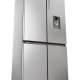 Haier Cube 83 Serie 3 HCR3818EWMM frigorifero side-by-side Libera installazione 463 L E Platino, Acciaio inox 18