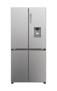 Haier Cube 83 Serie 3 HCR3818EWMM frigorifero side-by-side Libera installazione 463 L E Platino, Acciaio inox