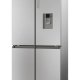 Haier Cube 83 Serie 3 HCR3818EWMM frigorifero side-by-side Libera installazione 463 L E Platino, Acciaio inox 17