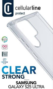 Cellularline Clear Strong - Galaxy S25 Ultra