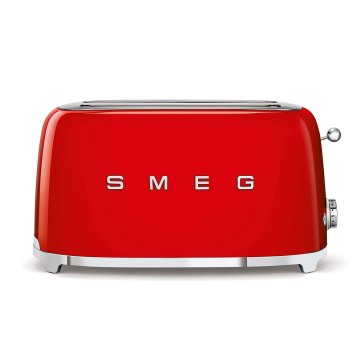 Smeg Tostapane 50's Style – Rosso LUCIDO 2x4 – TSF02RDEU