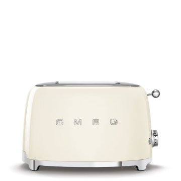 Smeg Tostapane 50's Style – Panna LUCIDO 2x2 – TSF01CREU