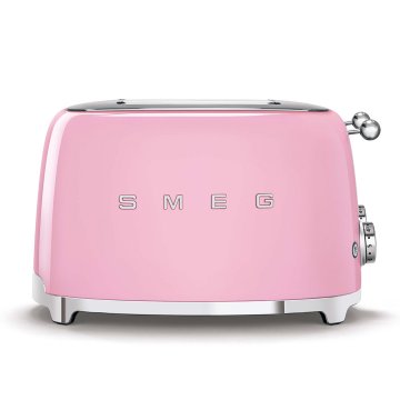 Smeg Tostapane 50's Style – Rosa LUCIDO 4x4 – TSF03PKEU