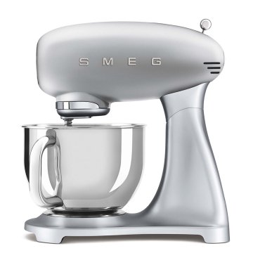 Smeg Impastatrice Standard 50's Style – Argento LUCIDO – SMF02SVEU