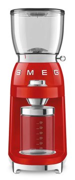 Smeg Macinacaffè 50's Style – Rosso LUCIDO – CGF11RDEU