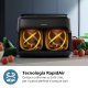 Philips Serie 1000 Airfryer con cestello flessibile/doppio, friggitrice ad aria da 7.1L, 10 metodi di cottura, App per ricette NA150/00 13