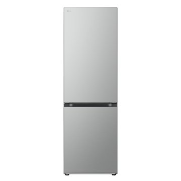 LG GBV3100CPY Frigorifero combinato, Classe C, 344L, Fresh Converter, Porte piatte, Argento