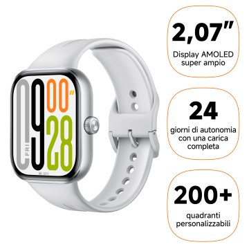 Xiaomi Redmi Watch 5 Argento Gray