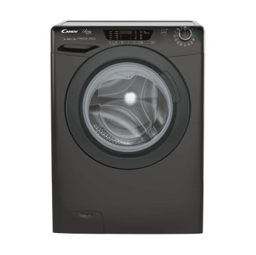 Candy Ultra Hygiene HE1584TWMBB6-S lavatrice Caricamento frontale 8 kg 1500 Giri/min Nero