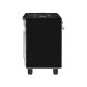 Smeg Concert CX91GMBL cucina Cucina freestanding Elettrico Gas Nero 8