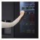 LG InstaView GSXE91EVAD Frigorifero Side-by-Side Door-in-Door, Classe D, 628L, Wi-Fi, Senza allaccio, UVnano, Black Steel 4