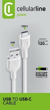 Cellularline Power Cable 120cm - USB-C