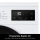 LG F4NA10S8NWK Lavatrice slim 8kg, Classe A, 1400 giri, Programma igiene con vapore, Top rimovibile, White 5