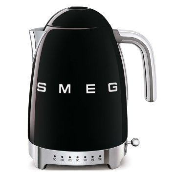 Smeg Bollitore A Temperatura Variabile 50's Style – Nero LUCIDO – KLF04BLEU