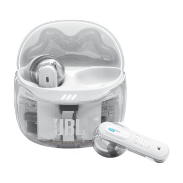 JBL Tune Flex 2 Ghost Edition Auricolare True Wireless Stereo (TWS) In-ear Musica e Chiamate Bluetooth Bianco