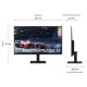 Samsung Monitor LED Serie S30GD da 27'' Full HD Flat 3