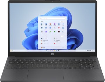 HP 15-fd0079nl Intel® N N100 Computer portatile 39,6 cm (15.6") HD 4 GB DDR4-SDRAM 128 GB UFS Wi-Fi 6E (802.11ax) Windows 11 Home in S mode Grigio