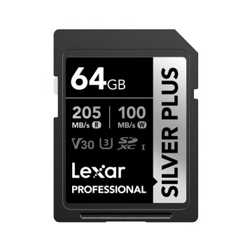 Lexar Professional ARGENTO PLUS 64 GB SDXC UHS-I Classe 3