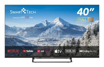 Smart-Tech 40FW01V TV 101,6 cm (40") Full HD Smart TV Wi-Fi Nero 250 cd/m²