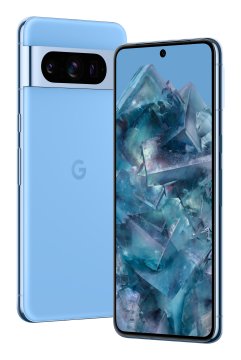 Google Pixel 8 Pro - Smartphone Android sbloccato con teleobiettivo, batteria con 24 ore di autonomia e display Super Actua - Azzurro cielo