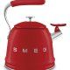 Smeg Bollitore con fischio 50's Style - Rosso LUCIDO - WKF01RD 4