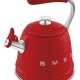 Smeg Bollitore con fischio 50's Style - Rosso LUCIDO - WKF01RD 6