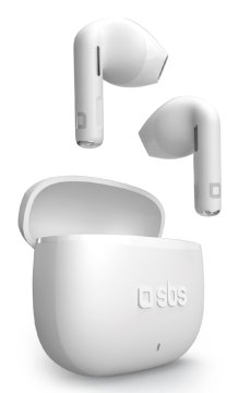 SBS TEEARTWSGOPODSW cuffia e auricolare True Wireless Stereo (TWS) In-ear Musica e Chiamate Bluetooth Bianco