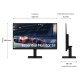 Samsung Monitor LED Serie S30GD da 24'' Full HD Flat 3